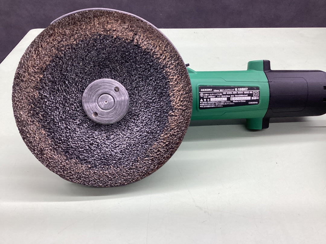 〇HiKOKI(ハイコーキ) AC100V 125mm ディスクグラインダー スライドスイッチタイプ G13SH7【越谷店】