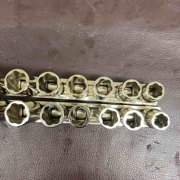 【中古美品】 ウィリアムズ(WILLIAMS)  3/8 (9.5mm) ターボソケットセット 9個セット TSMS3809×2セットまとめ 【東大和店】