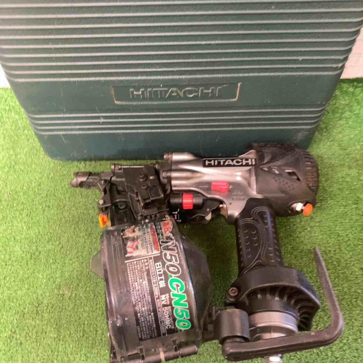 ◇ハイコーキ(HIKOKI ※旧:日立工機) 50mm高圧釘打ち機 NV50HMC(G)【町田店】