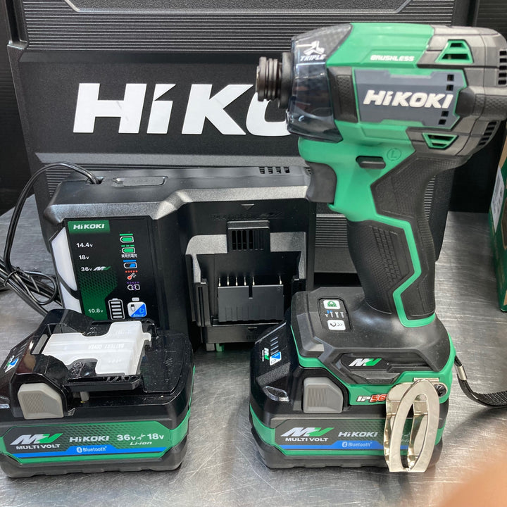【未使用品(店頭展示品)】 ハイコーキ(HiKOKI日立)まとめ 36Vコードレス インパクトドライバ  WH36DD(2XHLSZ) ルーター M3612DA(NN) 【東大和店】