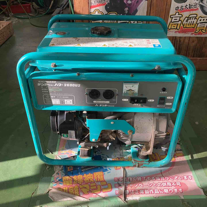 【店頭受取り限定】デンヨー(Denyo) ガソリン発電機 GA-2605U2 ニューパワー 2600U2【桶川店】