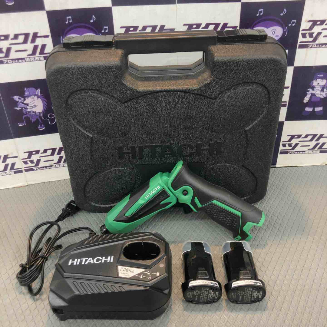 【中古品】ハイコーキ(HIKOKI ※旧:日立工機) 7.2V コードレスペンインパクトドライバー WH7DL(2LCSK)【所沢店】