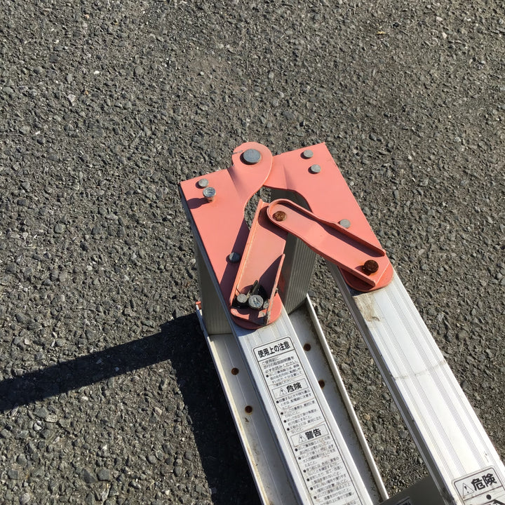 【現状品 / 店頭受取り限定】 日本アルミ ７尺はしご兼脚立 LSA-21 【鴻巣店】