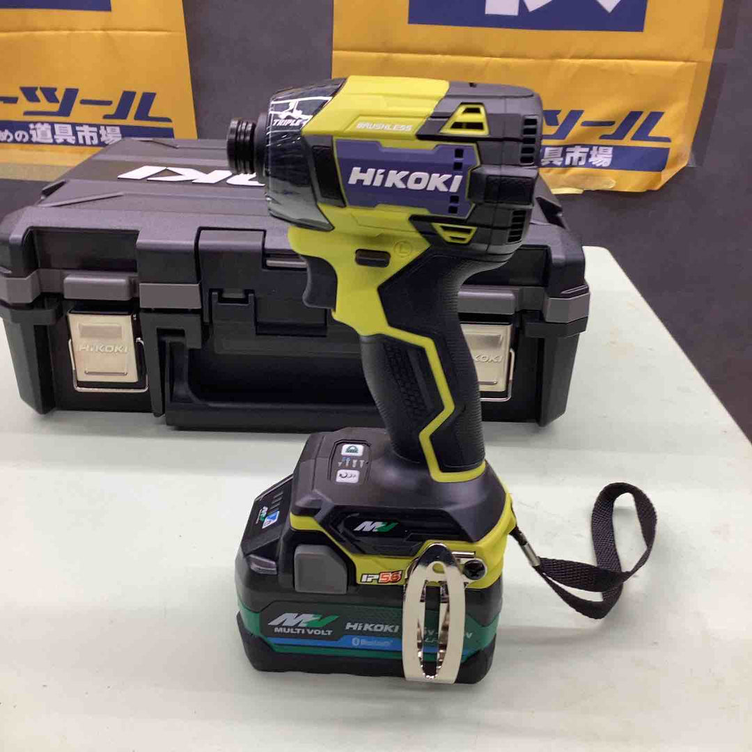 ★ハイコーキ(HIKOKI ※旧:日立工機) コードレスインパクトドライバ スパイダーイエロー WH36DD(2XHYSZ)【越谷店】