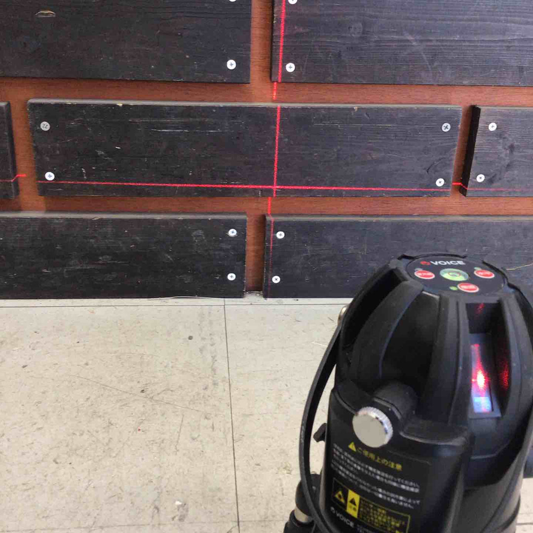 【現状品】 VOICE 5ラインレーザー墨出し器 VLR-5X 矩十字・横 【鴻巣店】