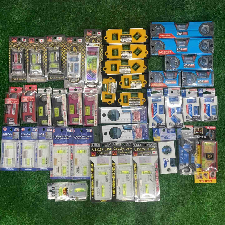 ▼18go【未開封/送料無料】水平器 磁石モデル マグネット付き まとめ売り エビスダイヤモンド シンワ等【川越店】