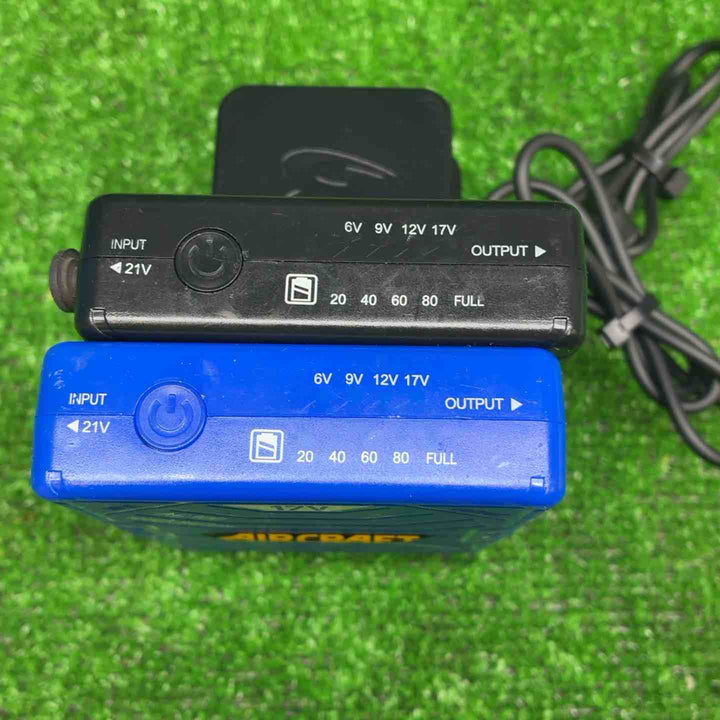 BURTLE バートル エアークラフト リチウムイオンバッテリー AC300 オーシャンブルー、ブラック 2点セット【藤沢店】