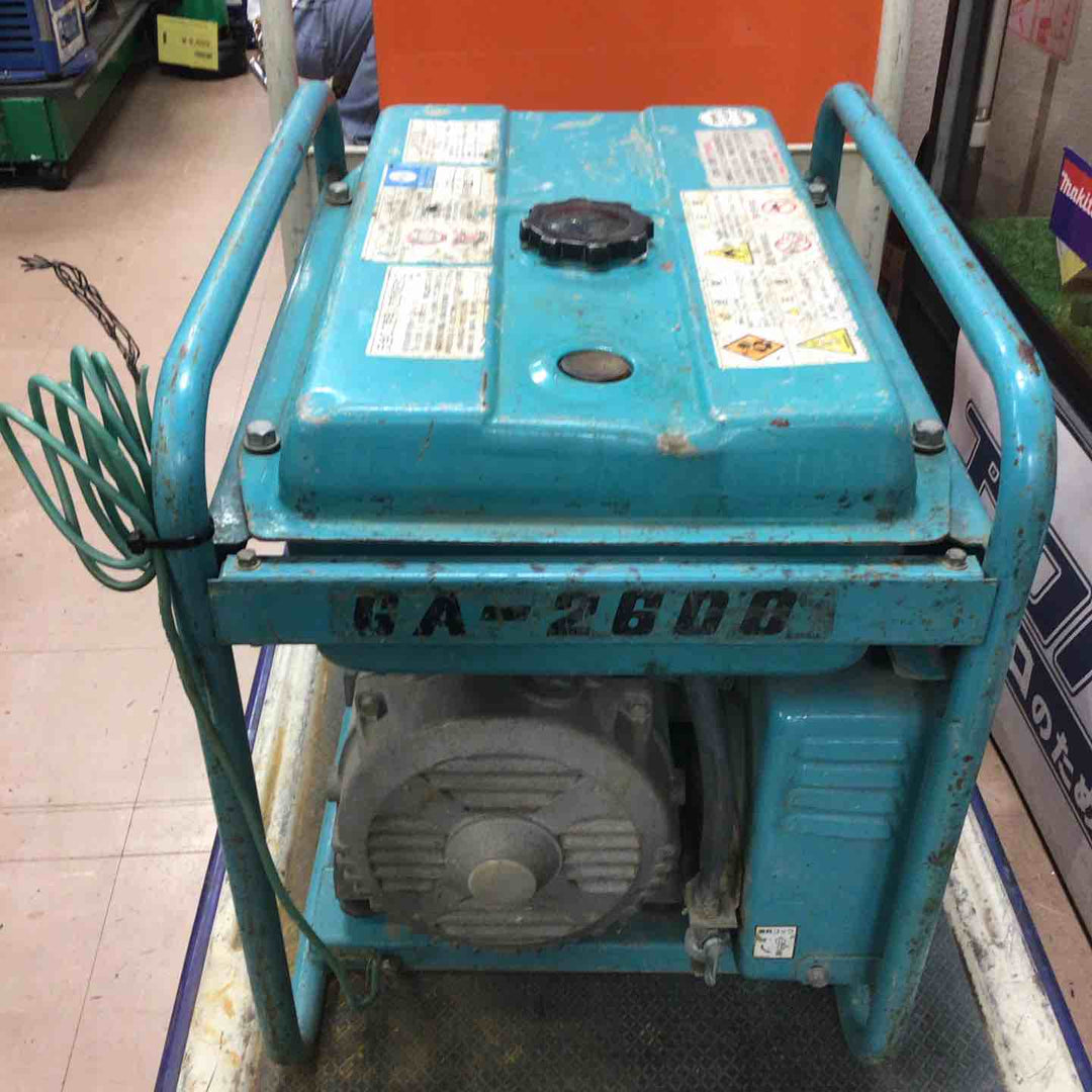 【店頭受取り限定】◇デンヨー(Denyo) ガソリン発電機 GA-2600 ニューパワー【草加店】