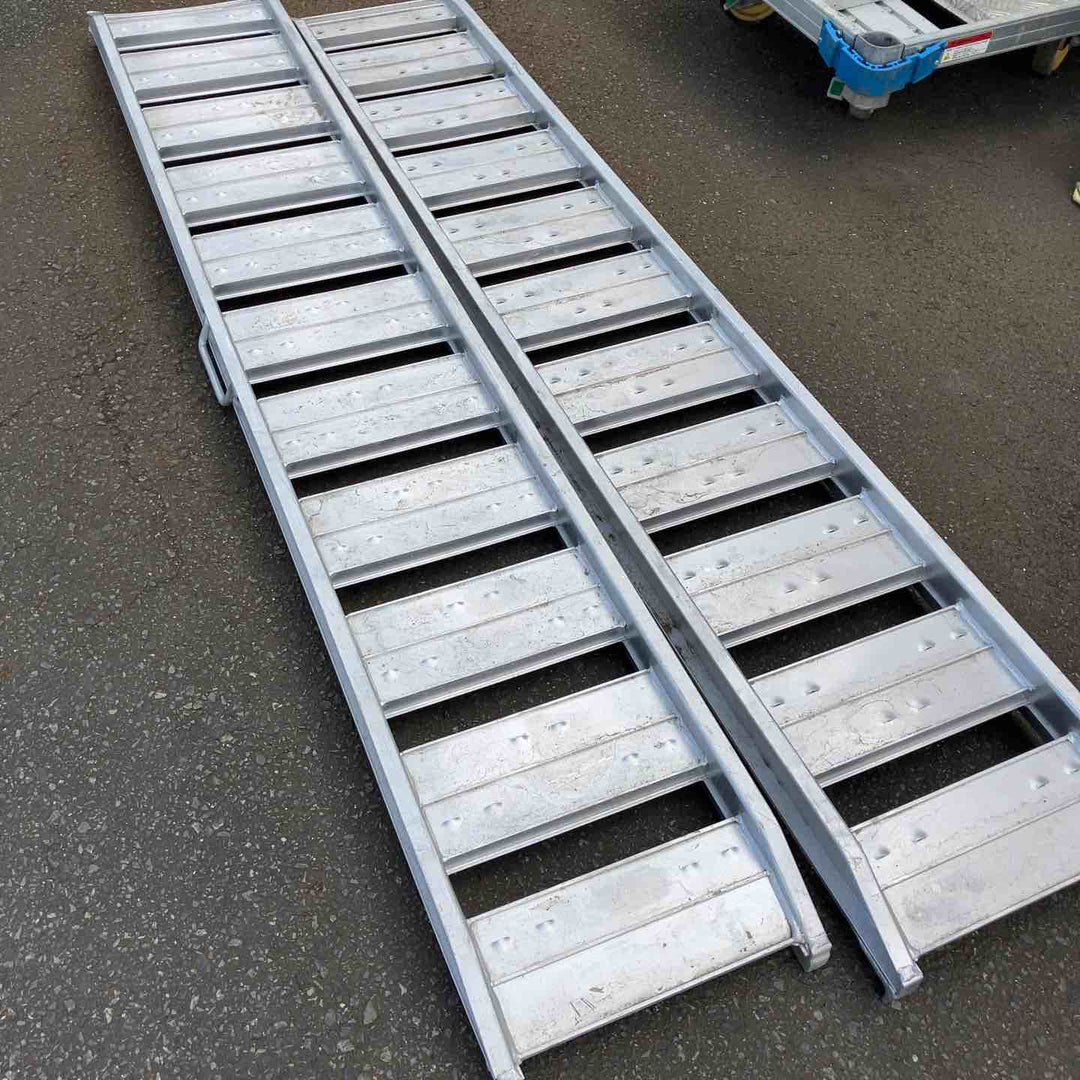 【店頭受取り限定】アルインコ アルミブリッジ 2120mm 0.8t SA213008 2本セット【八潮店】