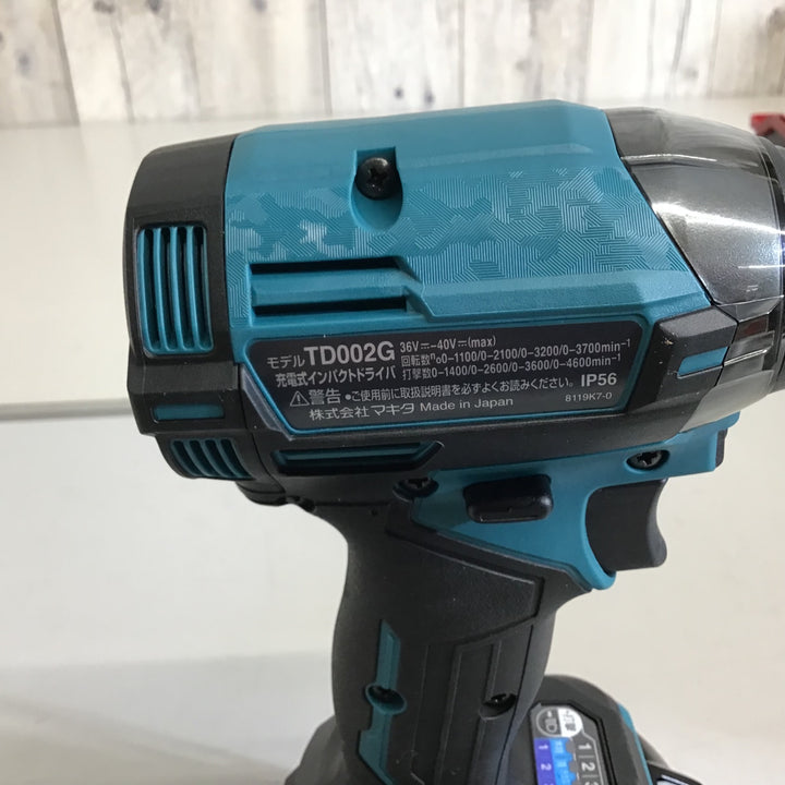 【未使用品】★マキタ(makita) 40V コードレスインパクトドライバー TD002GRDX【戸田店】