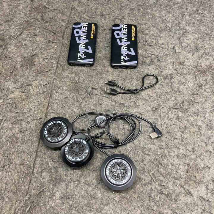 【現状品】アイズフロンティア　ペルチェ　バッテリー2個付き(90015 XHO-64) 固定リング1つ無し【鴻巣店】