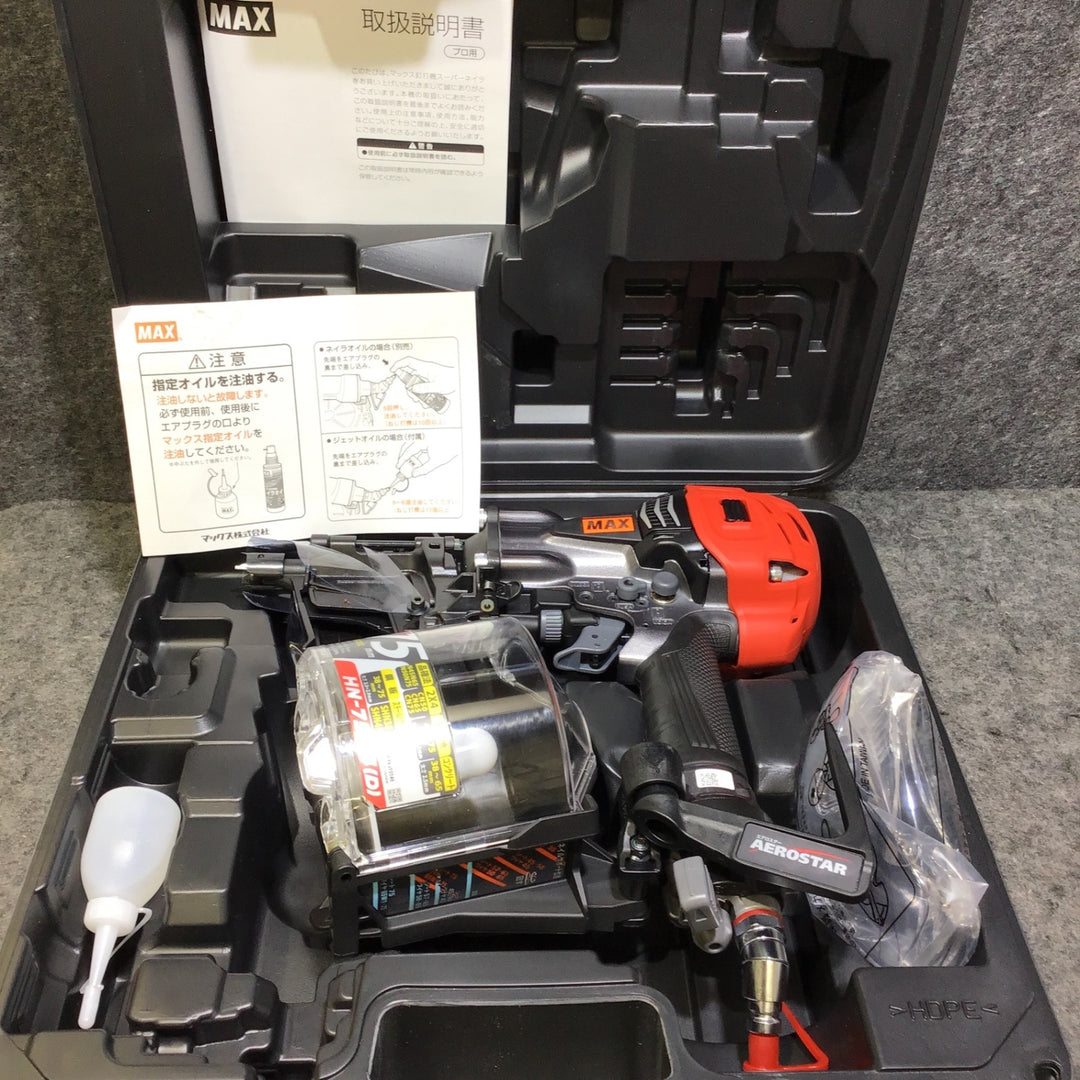★マックス(MAX) 高圧エア釘打ち機 HN-75N4(D)-G【桶川店】