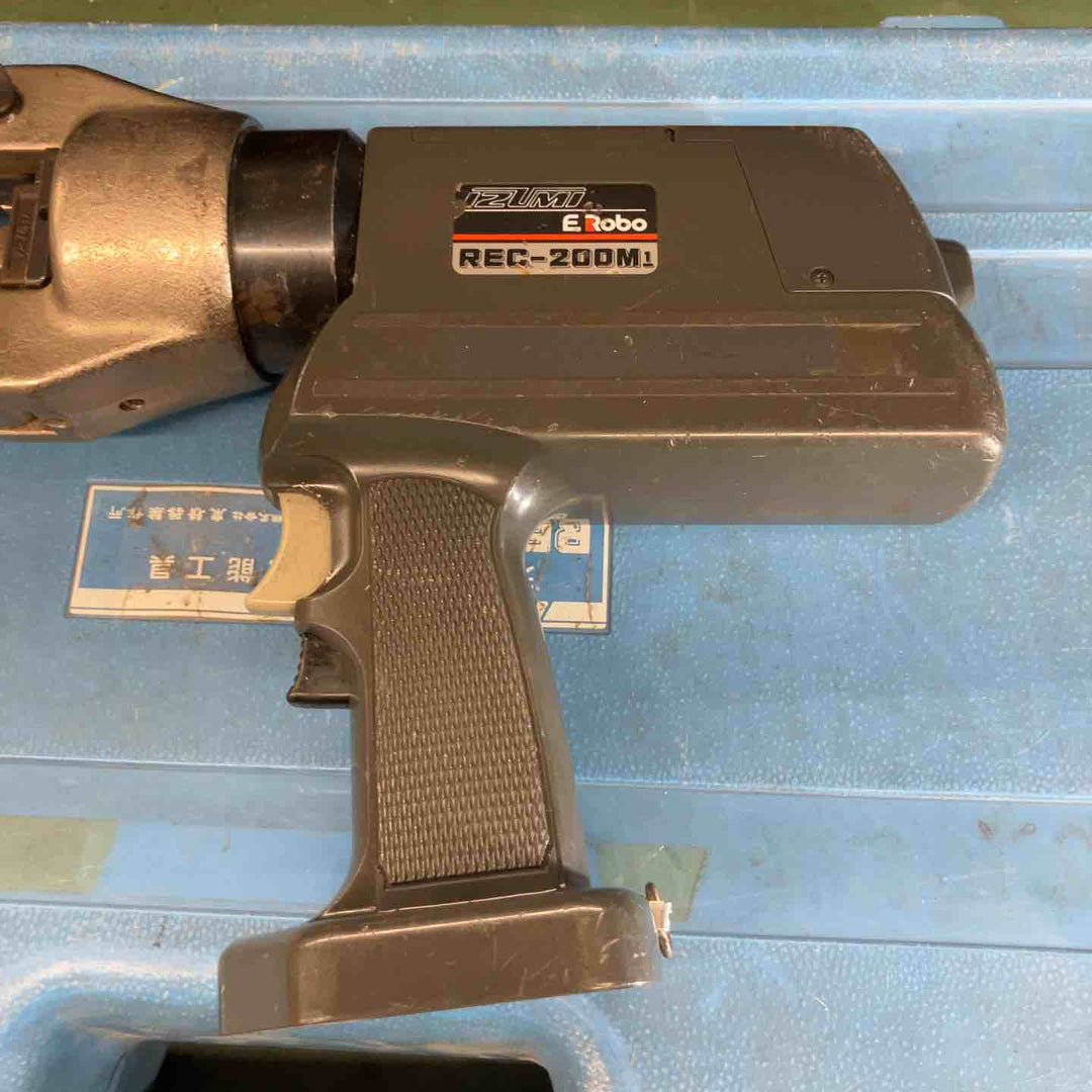 ◇泉精器(IZUMI) コードレス油圧式圧着工具 REC-200M1ニカド電池使用 圧着確認済み【戸田店】