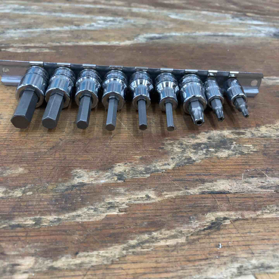 スナップオン 3/8ヘックスソケット FA5E～FA12E 6個 1/4トルクスソケット TTXR15E TTXR25TPE  3/8インチ ヘックスソケット 40IPR FTXR40TPE【柏店】