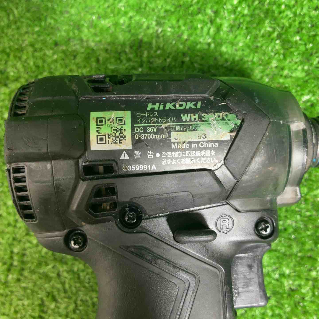 【中古品】 ハイコーキ(HIKOKI ※旧:日立工機) コードレスインパクトドライバー WH36DC(2XPSZ)(B) 【藤沢店】