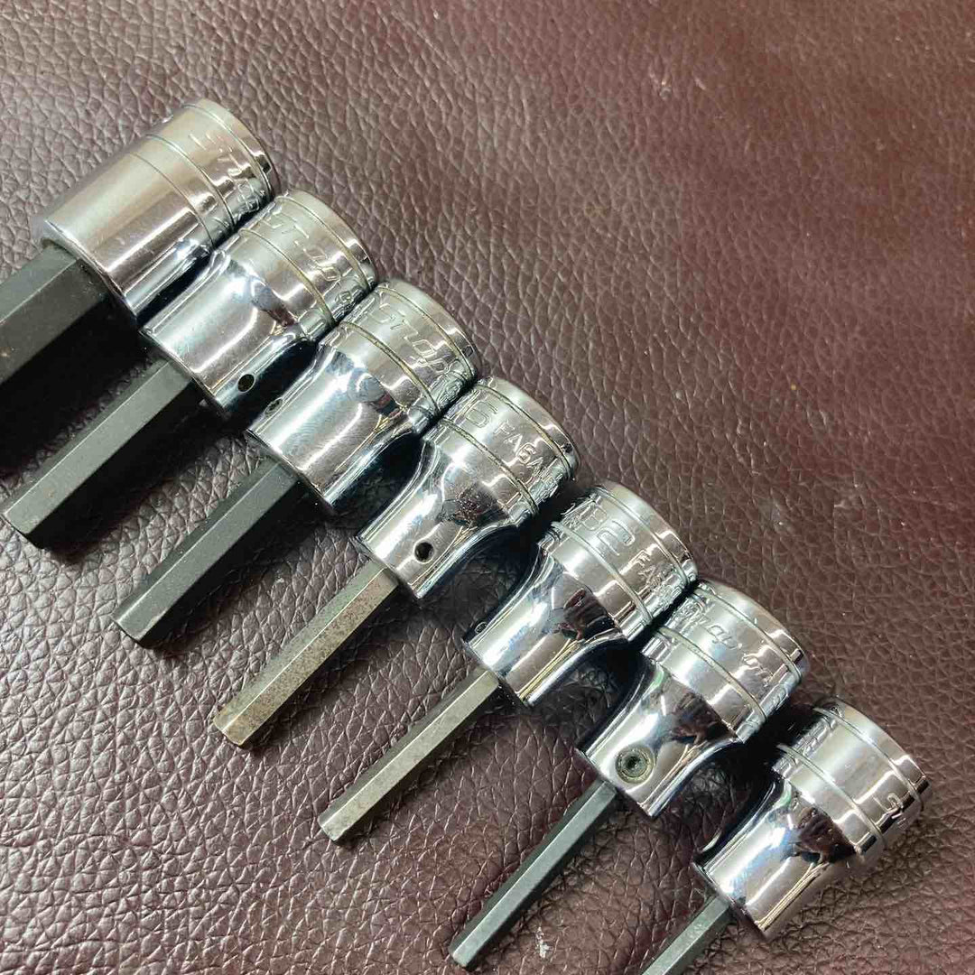 【中古品】 スナップオン(Snap-on) 3/8インチ ヘックスビットソケットセット 7個セット FA4A～FA12A 【東大和店】