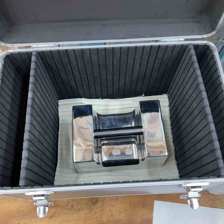 【中古品】メーカー不明 ステンレス分銅 枕型 20kg 2個セット ケースあり 2個口発送【柏店】