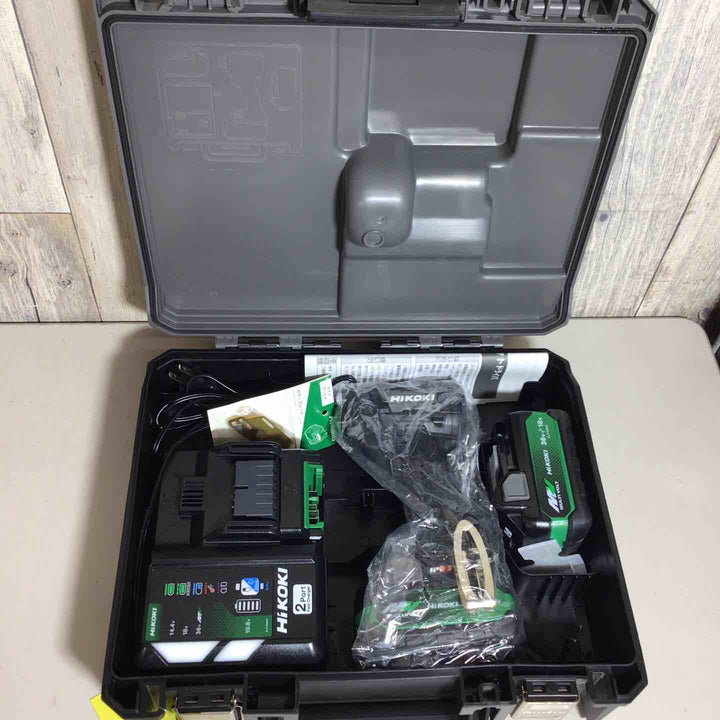★ハイコーキ(HIKOKI ※旧:日立工機) コードレスインパクトドライバ ストロングブラック WH36DD(2XHBSZ)【戸田店】