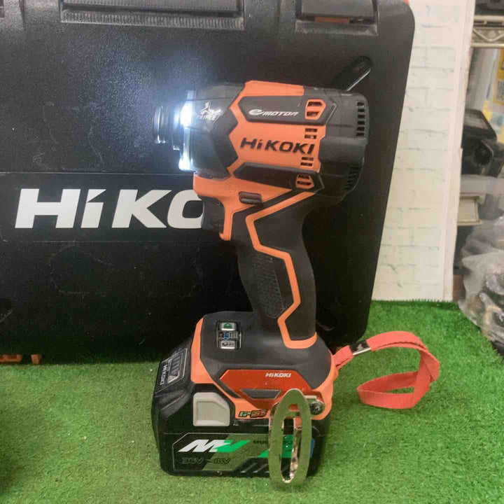 ★ハイコーキ(HIKOKI ※旧:日立工機) コードレスインパクトドライバ WH36DC(2XPS)(CS)【町田店】限定色