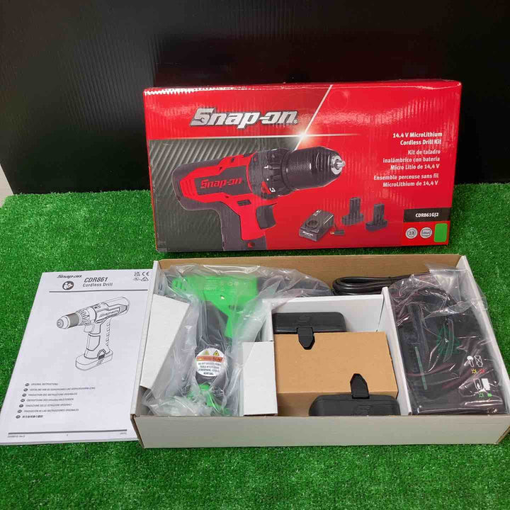 ★スナップオン(Snap-on) ドリルドライバ CDR861J2 グリーン【岩槻店】