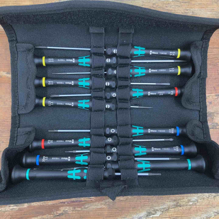 ◇ Wera 精密ドライバー12本セット Kraftform Micro 12 Universal1 073675【柏店】