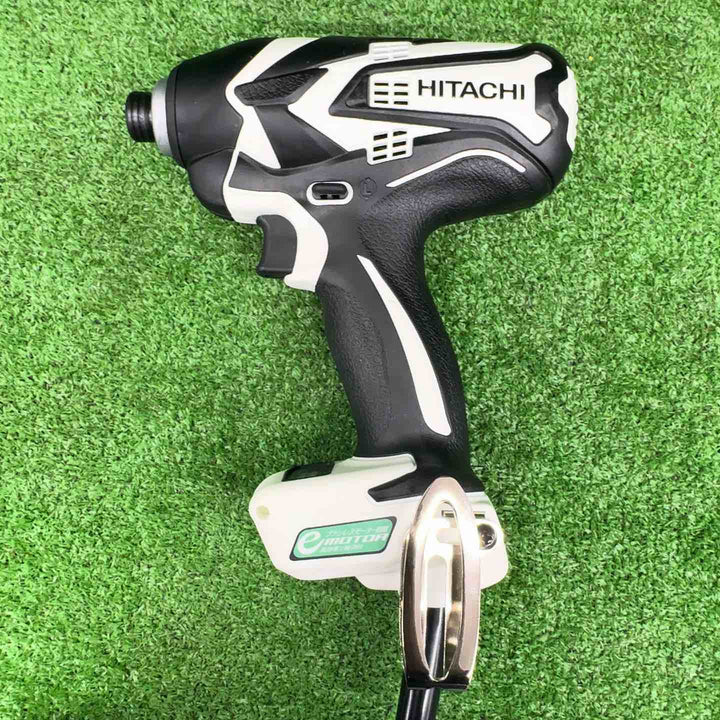 【美品】 日立 100V インパクトドライバー WH12VE 限定色 ホワイト 【桶川店】