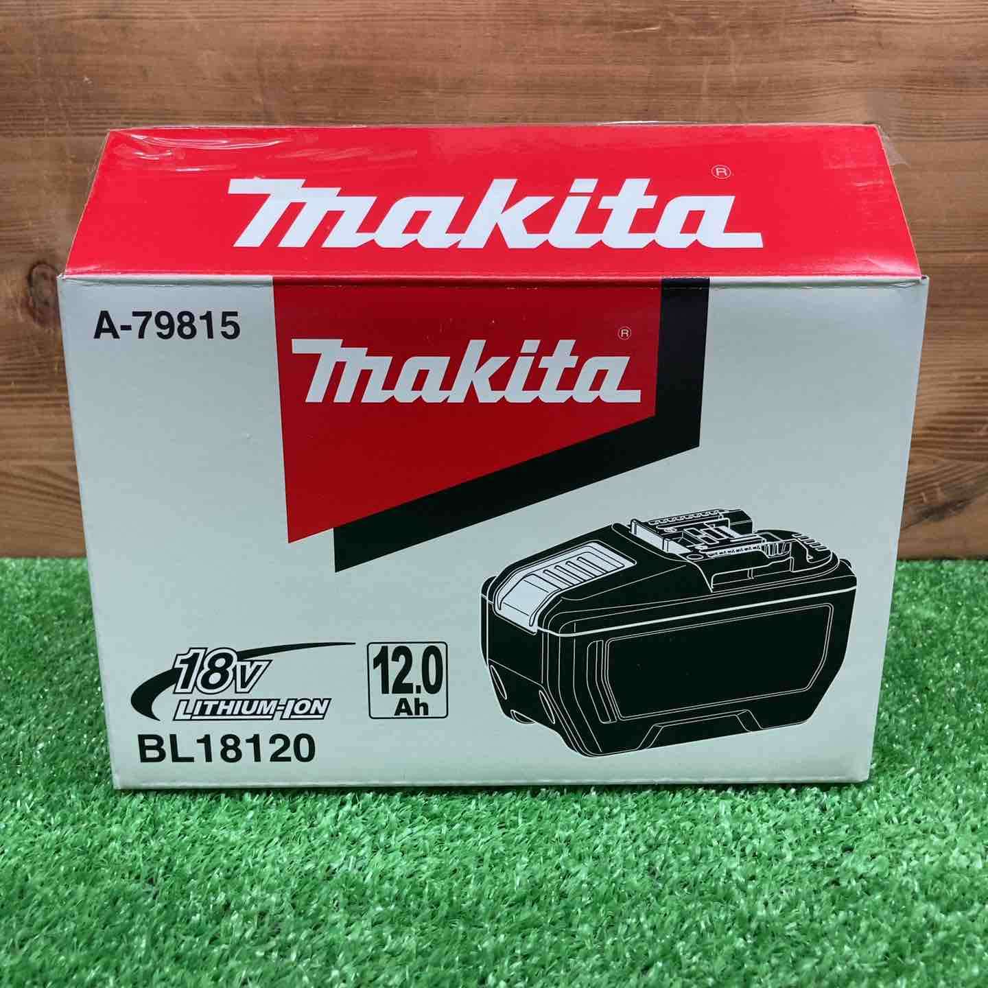 【未使用品】 マキタ/makita リチウムイオンバッテリー 18V/12.0Ah BL18120 【鴻巣店】 未使用品】 マキタ/makita リチウムイオンバッテリー 18V/12.0Ah