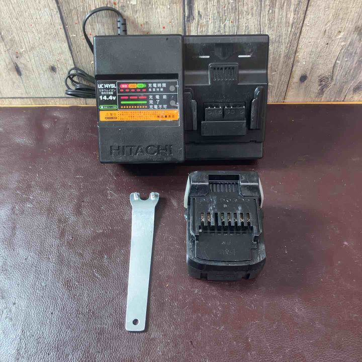 【中古品】◇ハイコーキ(HIKOKI ※旧:日立工機) 100mmコードレスディスクグラインダ G14DSL(LJCK)(R)【東大和店】