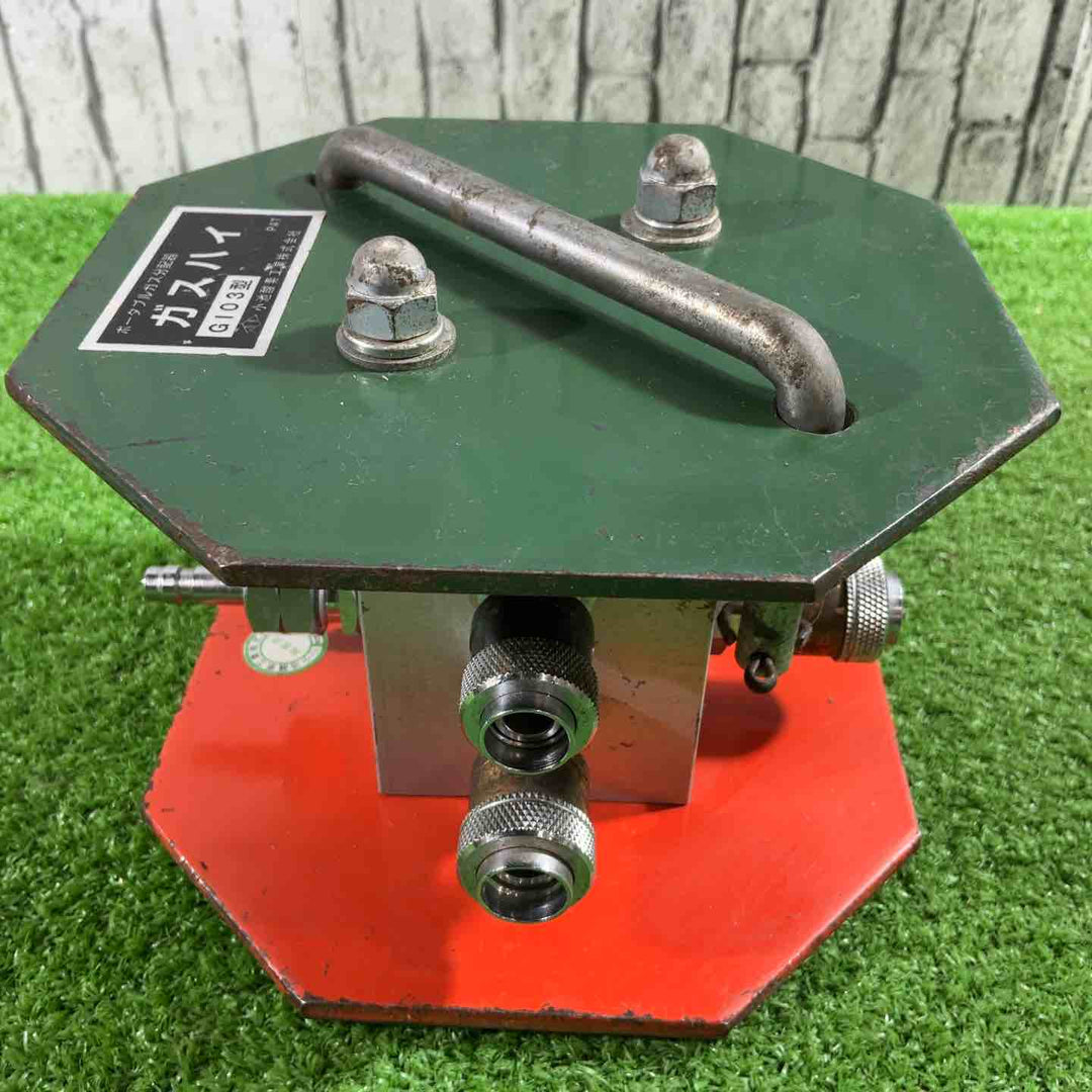 小池酸素工業ポータブルガス３方向分配器 アポロ ガスハイG103【川口店】
