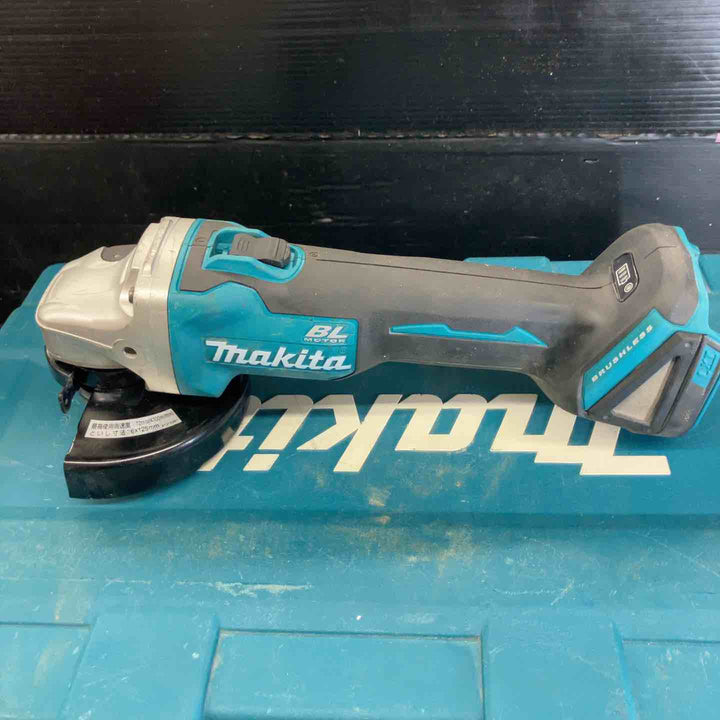 ★マキタ(makita) 125mmコードレスディスクグラインダー GA504DRGXN　充電器、バッテリー2個付属20回、24回【戸田店】