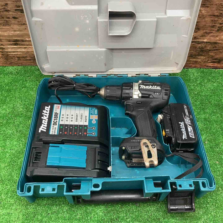 ◇マキタ(makita) コードレスドリルドライバー DF484DRGXB 黒【川越店】
