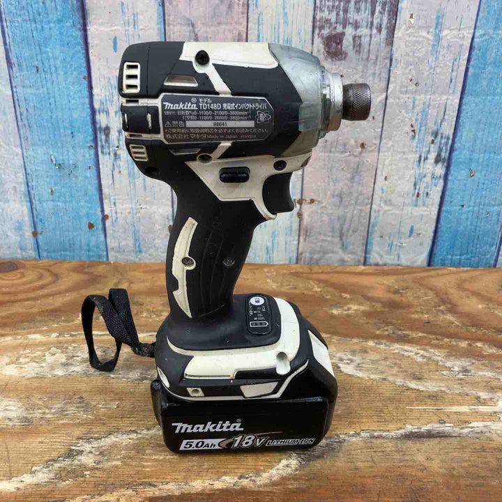 ★マキタ(makita) コードレスインパクトドライバー TD148DRTXW【柏店】