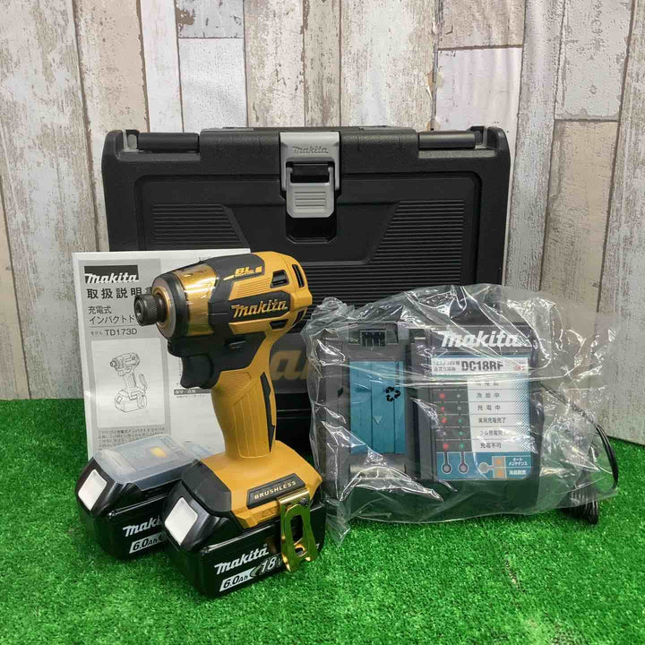 マキタ(makita) コードレスインパクトドライバー TD173DGXPY LTX20周年限定色 プレミアムイエロー【町田店】