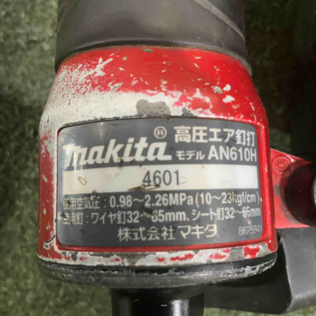 ◇マキタ(makita)  高圧エア釘打ち機 AN610H 動作確認済【川口店】