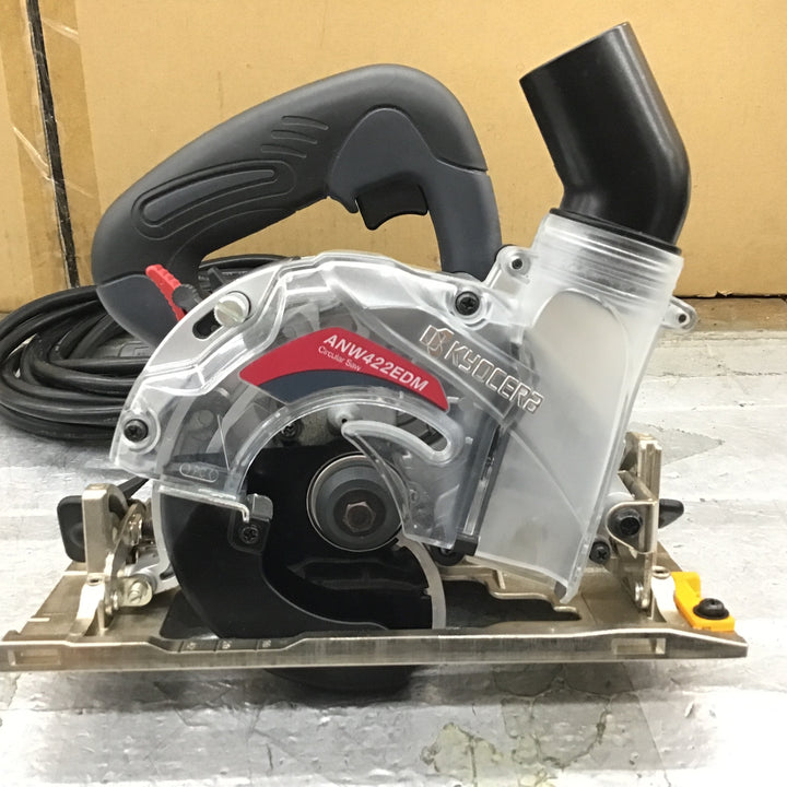 〇KYOCERA 京セラ 125mm 電子集じん丸ノコ ANW422EDM【所沢店】