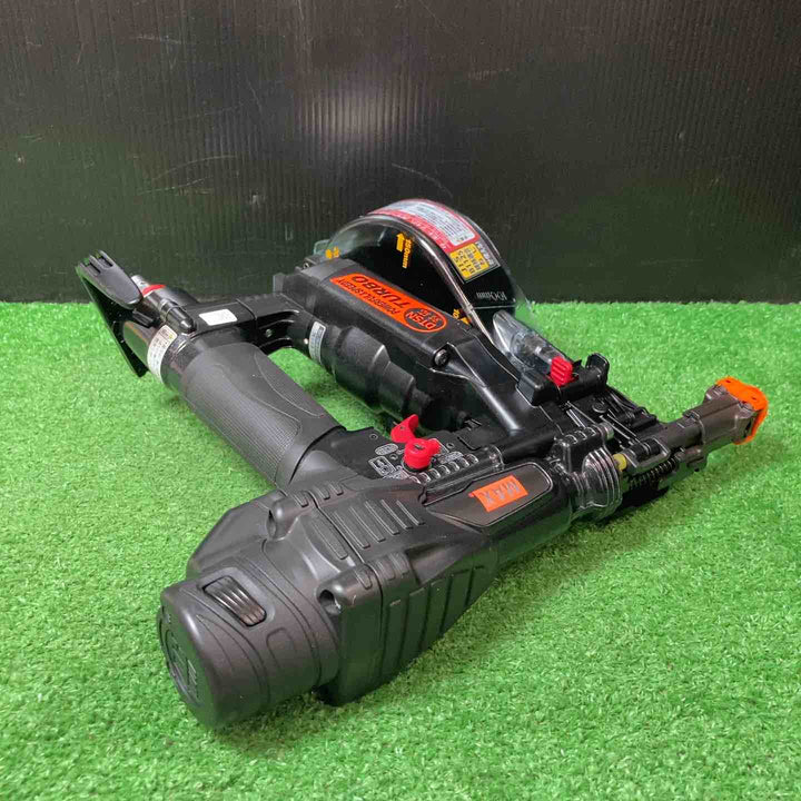 【美品】◇マックス(MAX) 高圧エアネジ打ち機 HV-R41G4 限定色ブラック【岩槻店】