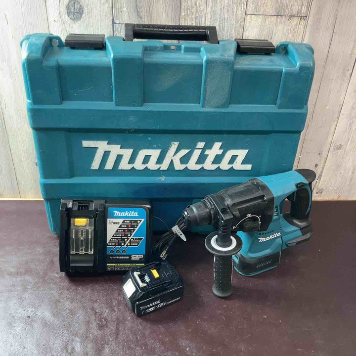 【中古品】マキタ(makita) 24mmコードレスハンマドリル(本体+ケースのみ) HR244DZK バッテリー・充電器付属 18V【東大和店】