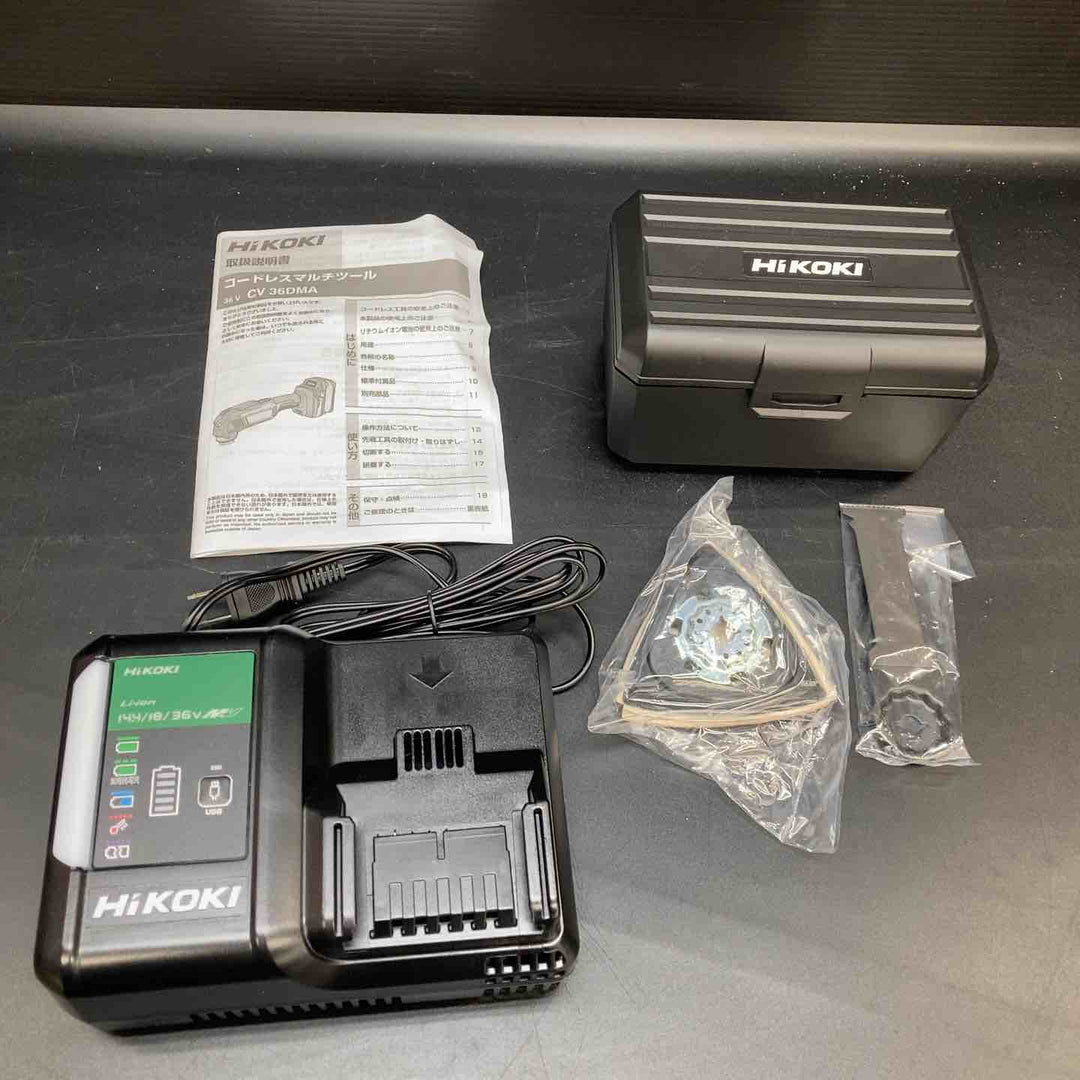 ハイコーキ(HIKOKI ※旧:日立工機) コードレスマルチツール CV36DMA(XPZ)【川越店】