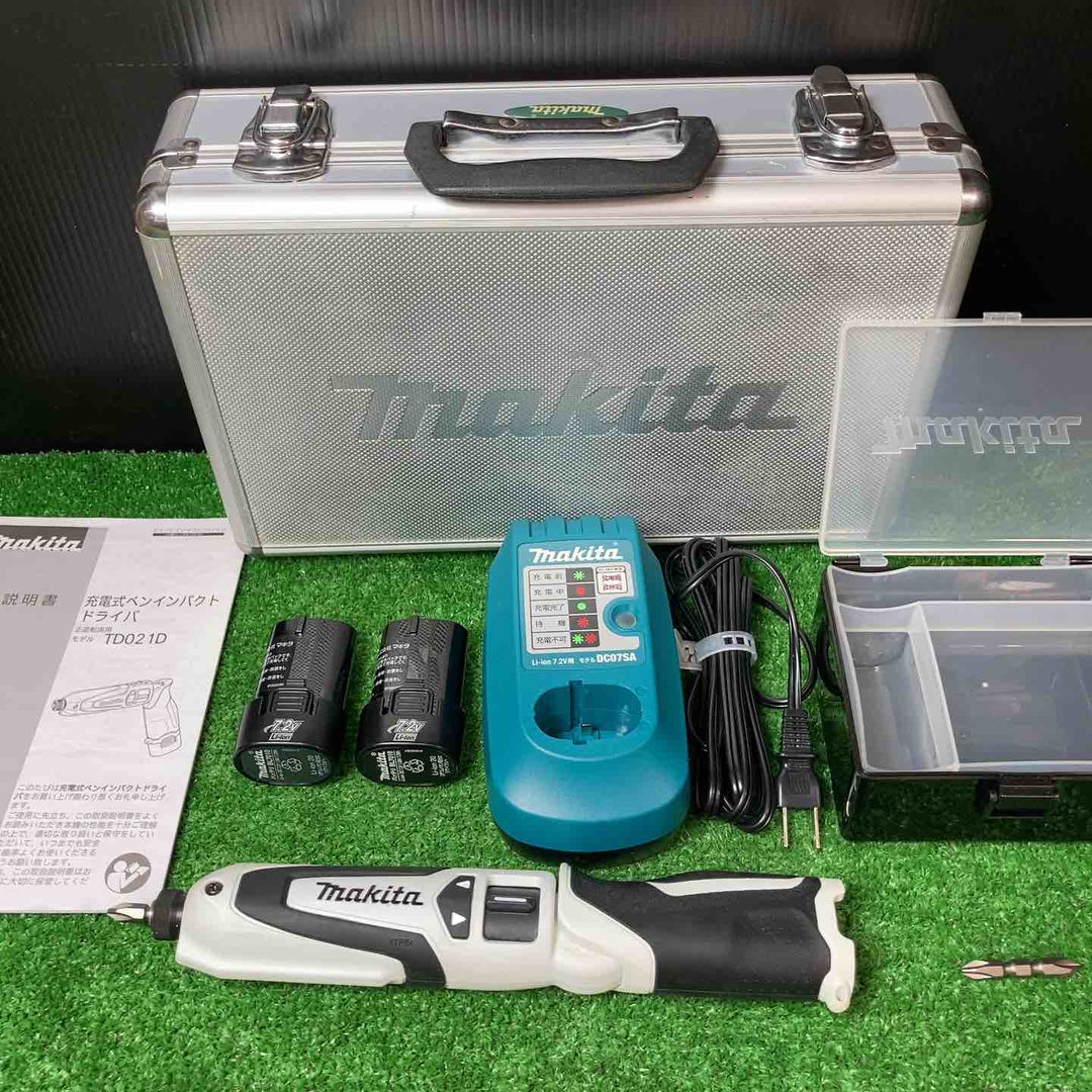 【美品】☆マキタ(makita) コードレスペンインパクトドライバ TD021DSHSP【岩槻店】