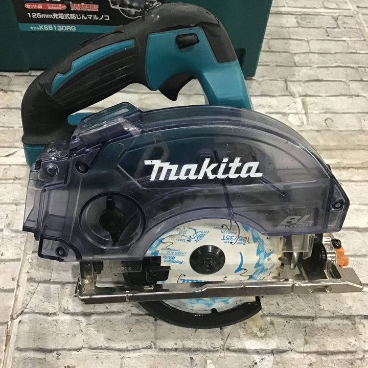 ★マキタ(makita) コードレス防じん丸のこ  KS513DRG【川口店】