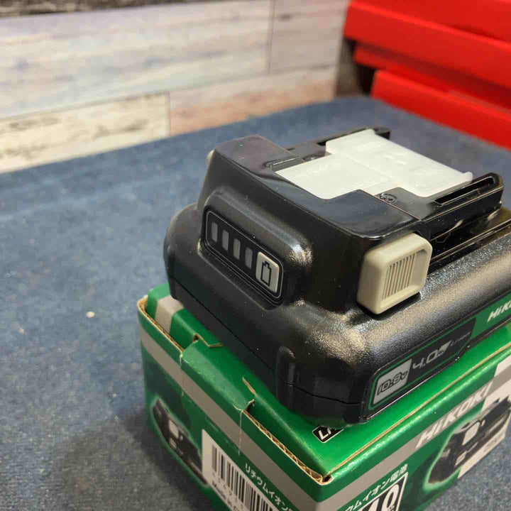 ◇HiKOKI(ハイコーキ) 旧日立工機 リチウムイオン電池 10.8V/4.0Ah BSL1240M【八潮店】
