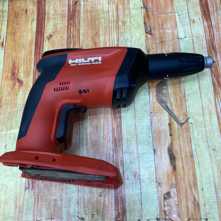 【中古】HILTI(ヒルティ) 充電式ドライウォールスクリュードライバー SD 5000-A22【草加店】