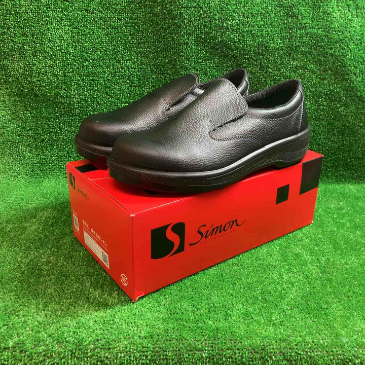 [シモン] 安全靴 短靴 スリッポン 7517 黒 26.0cm 3E【川越店】