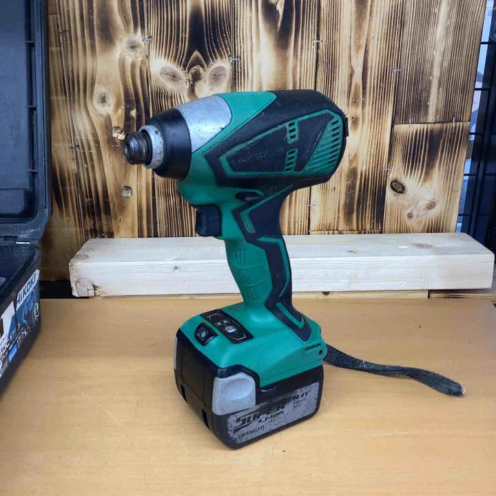 ★ハイコーキ(HIKOKI ※旧:日立工機) コードレスインパクトドライバー WH14DBEL(2LLCK)(L)【越谷店】