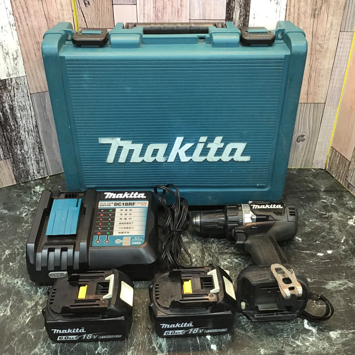 ○マキタ(makita) コードレスドリルドライバー DF484DRGXB 黒【八潮店】