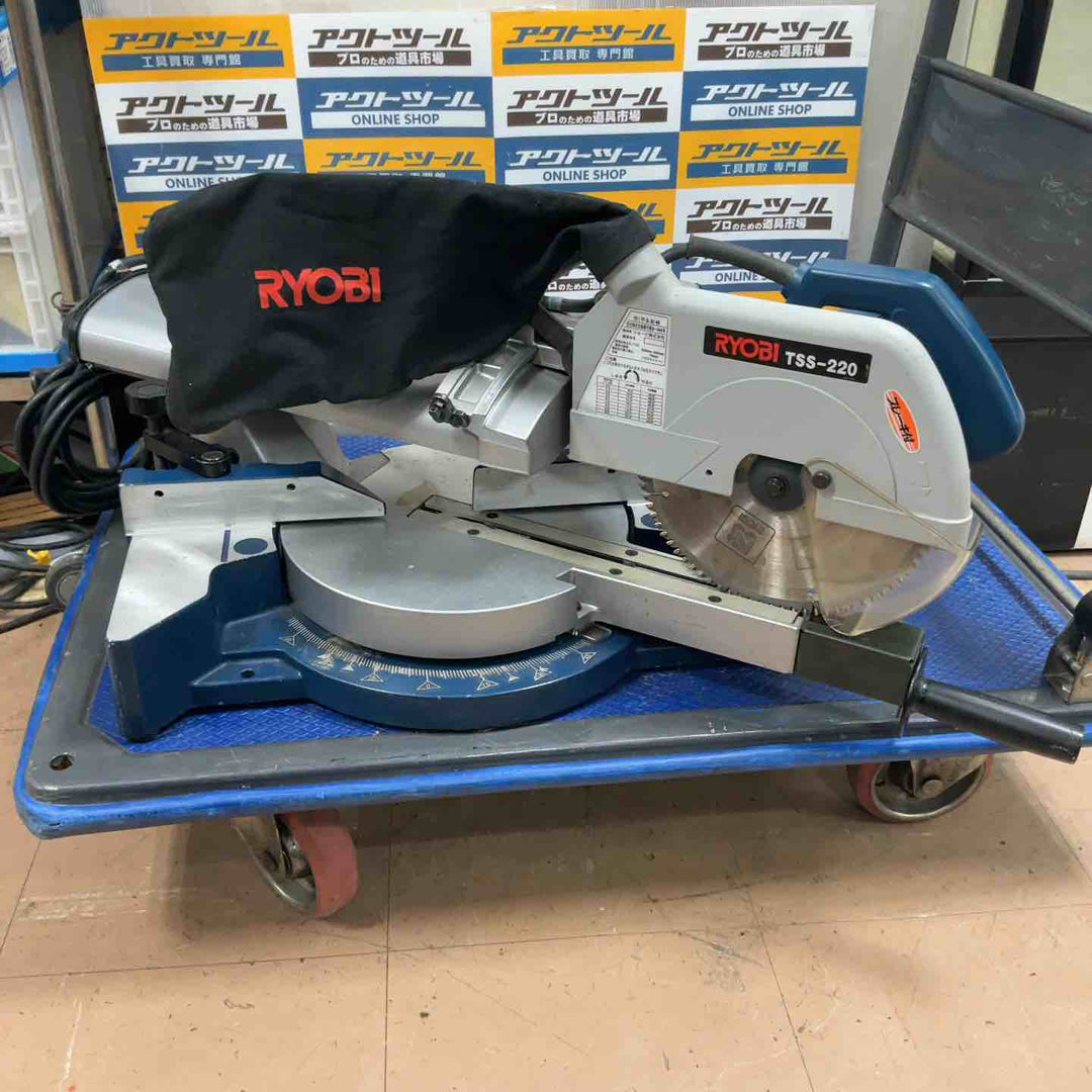 【店頭受取り限定】リョービ RYOBI 卓上スライド丸ノコ TSS-220【草加店】