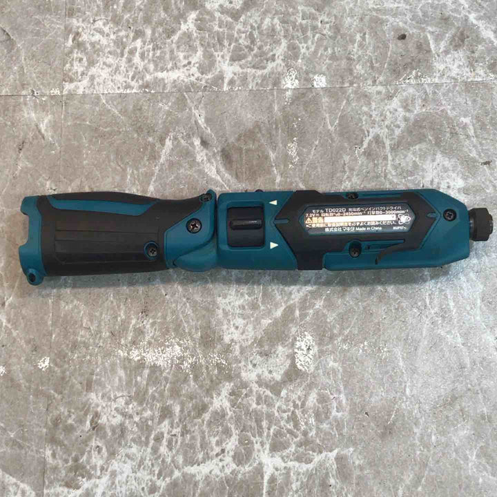 ★マキタ(makita) コードレスペンインパクトドライバー TD022DSHX【八潮店】
