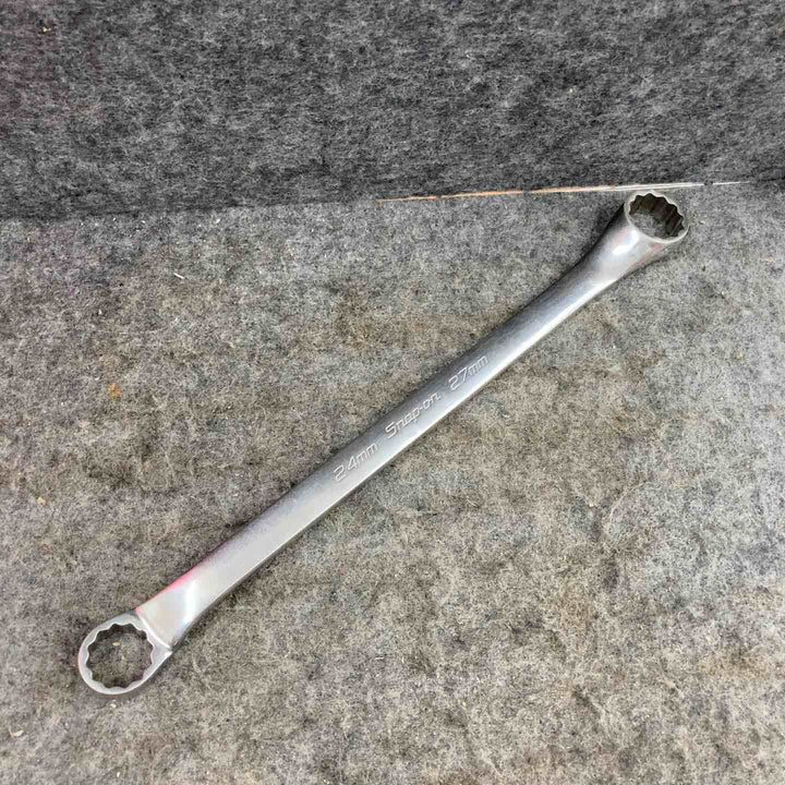 ◇スナップオン(Snap-on) 10°オフセットメガネレンチ24mm 27mm XBM2427A【鴻巣店】