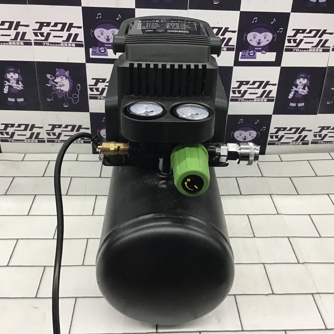 〇ミナトワークス(MINATO WORKS) オイルレス型エアーコンプレッサー (100V/タンク容量8L) CP-8A【所沢店】