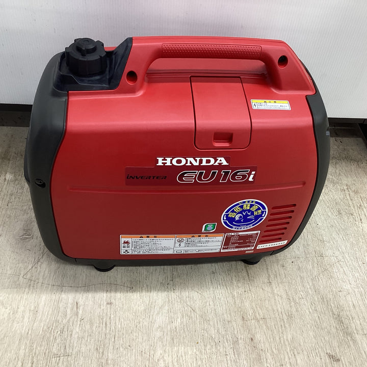 ホンダ(HONDA) インバーター発電機 EU16i 有効燃料タンク容量:3.6L【川越店】